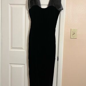 Elegant Black Evening Dress